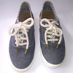 Margaritaville Womens Denim Canvas Shoe GUC